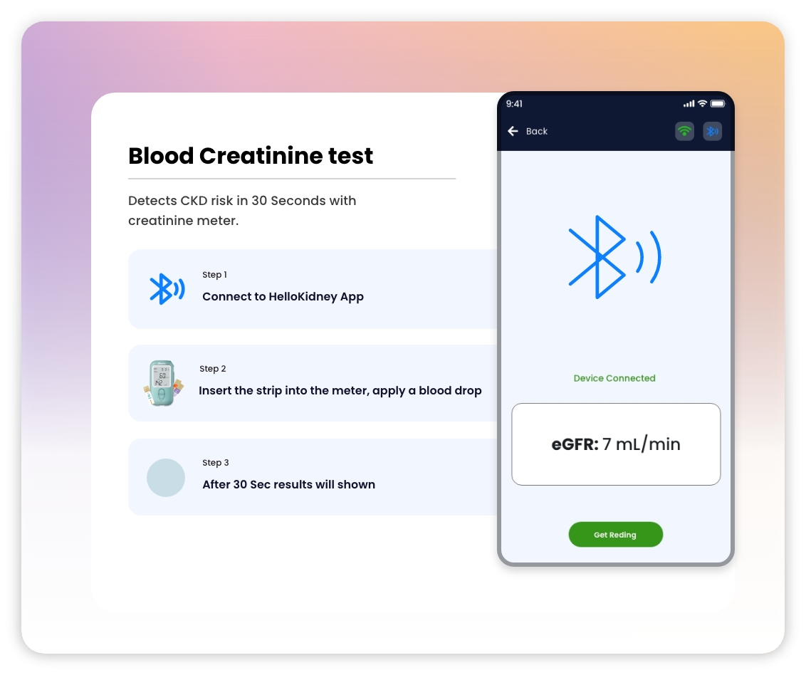 Point-of-Care Creatinine Meter
